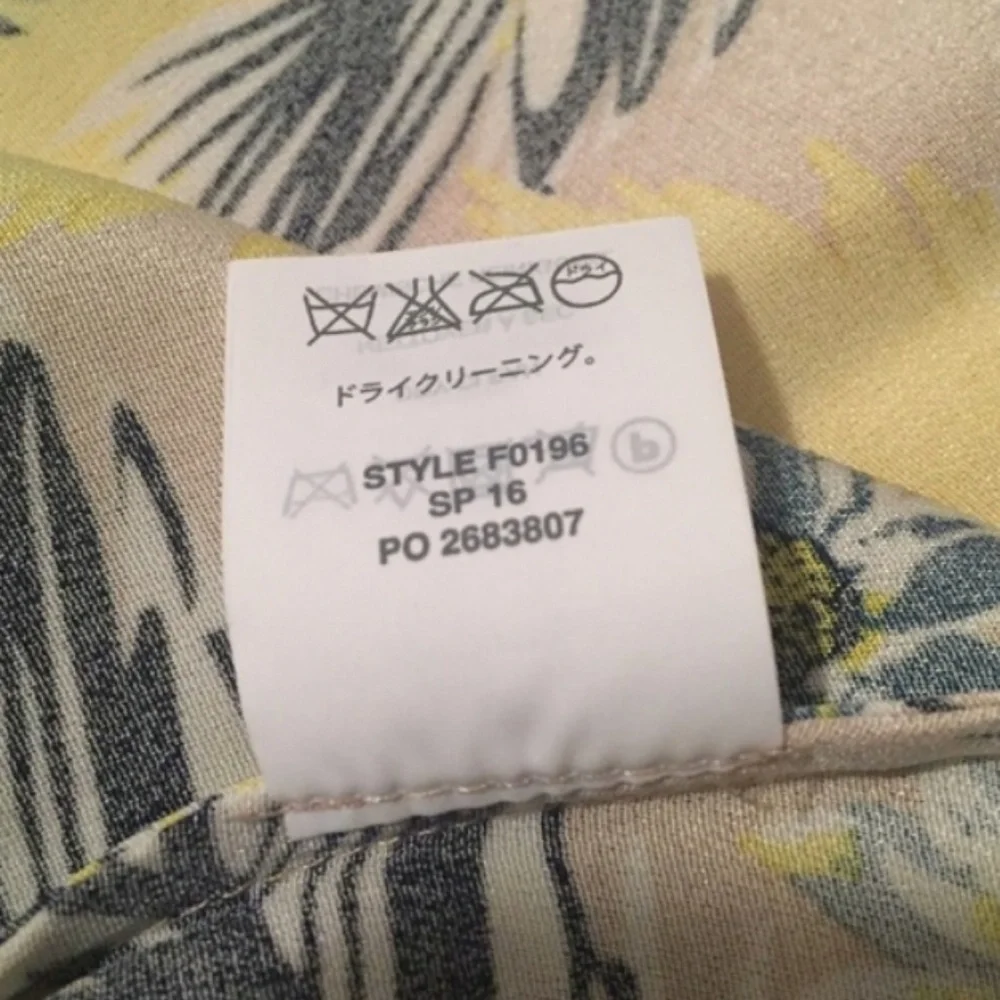 J. Crew yellow tan